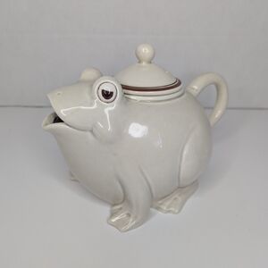 VTG Fitz & Floyd 1976 Frog Tea Pot Cute Ceramic Teapot